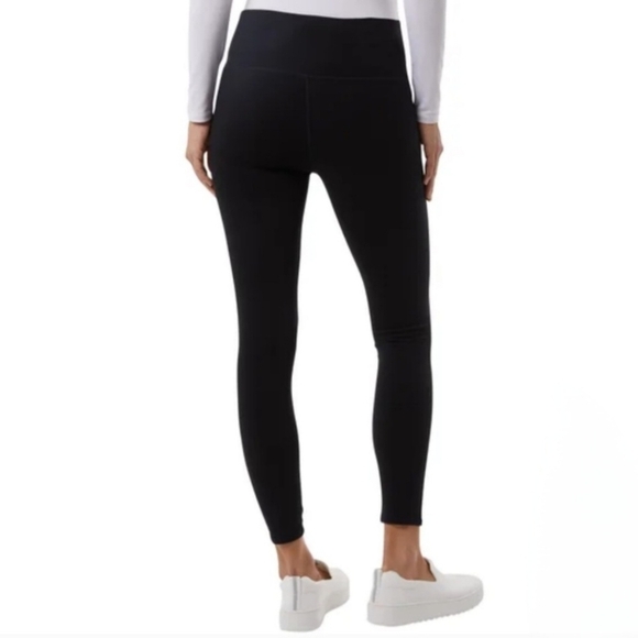 32° Degrees Heat Leggings 2 Pack Womens Size Medium Black Stretch Pants New! - Picture 4 of 11